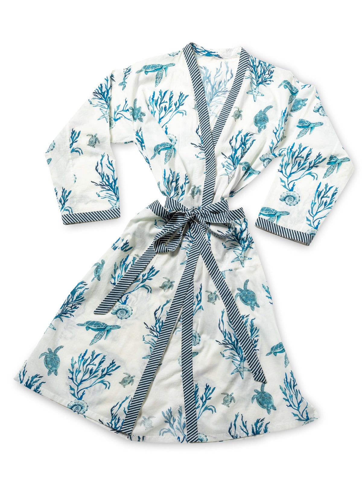 Turtle Printed Robe