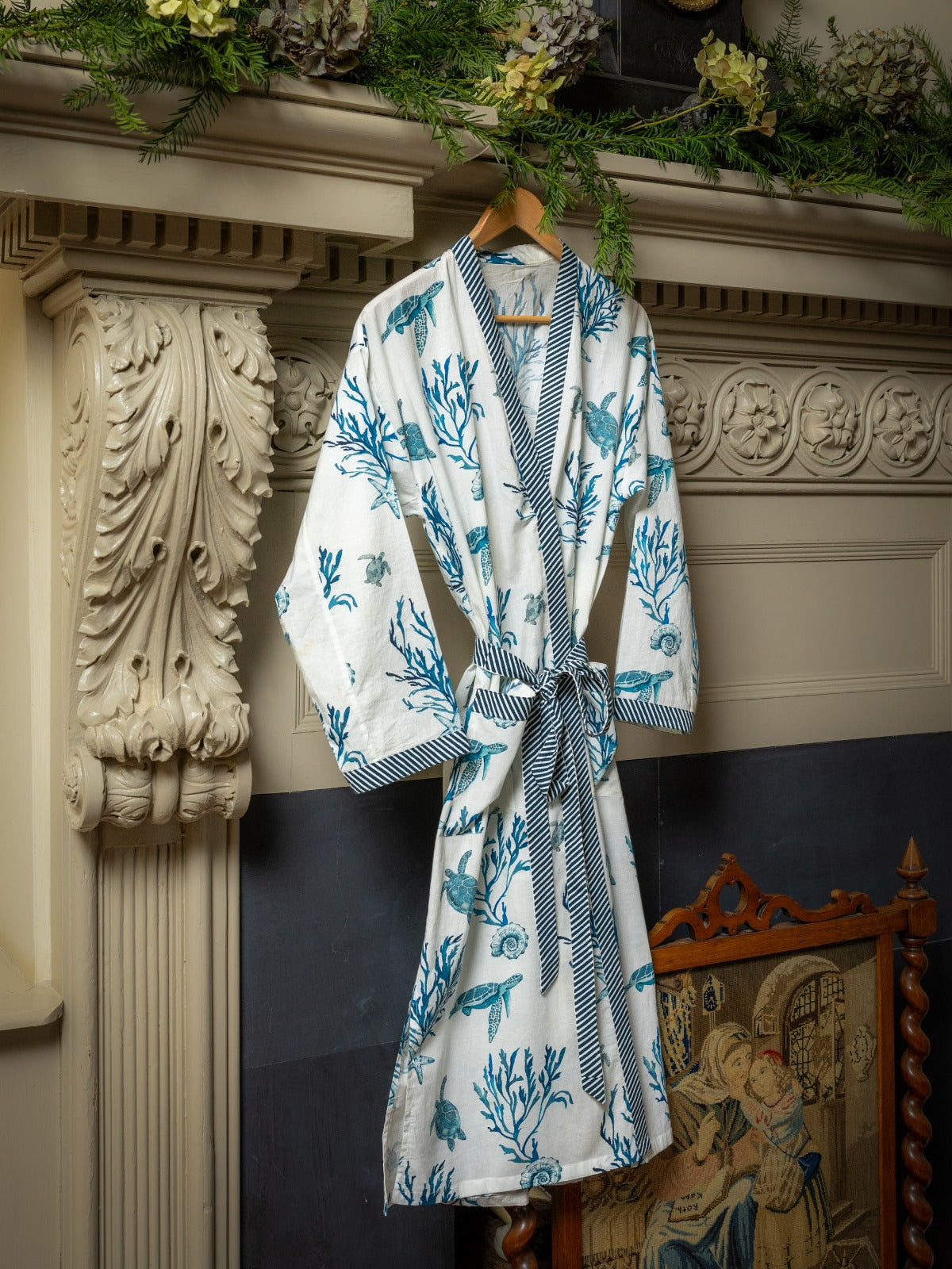 Turtle Printed Robe