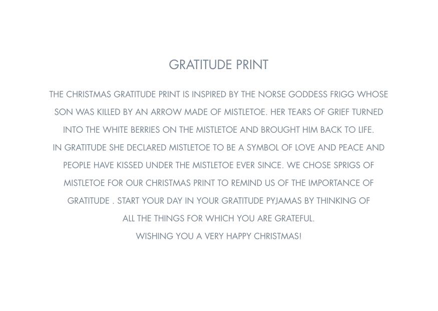 Gratitude Long Pyjamas