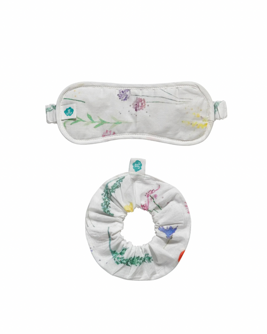 Wildflower Eye Mask + Scrunchie