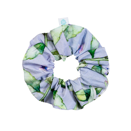Lilac Hydrangea Scrunchie